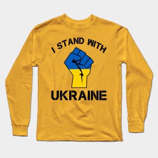 I stand with Ukraine Long Sleeve T-Shirt